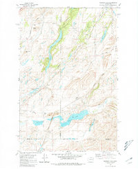 Hi-Res Interactive Map of Fishtrap Lake, Spokane County, WA in 1981 ...